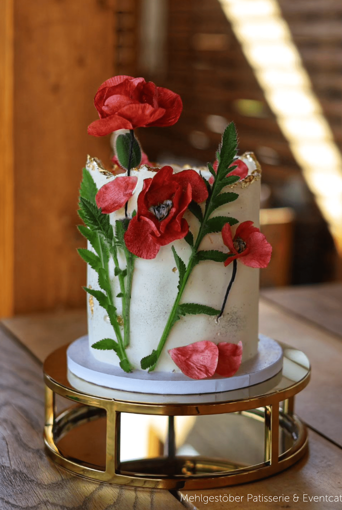 10" Round Metallic Cake Separator - Prop Options