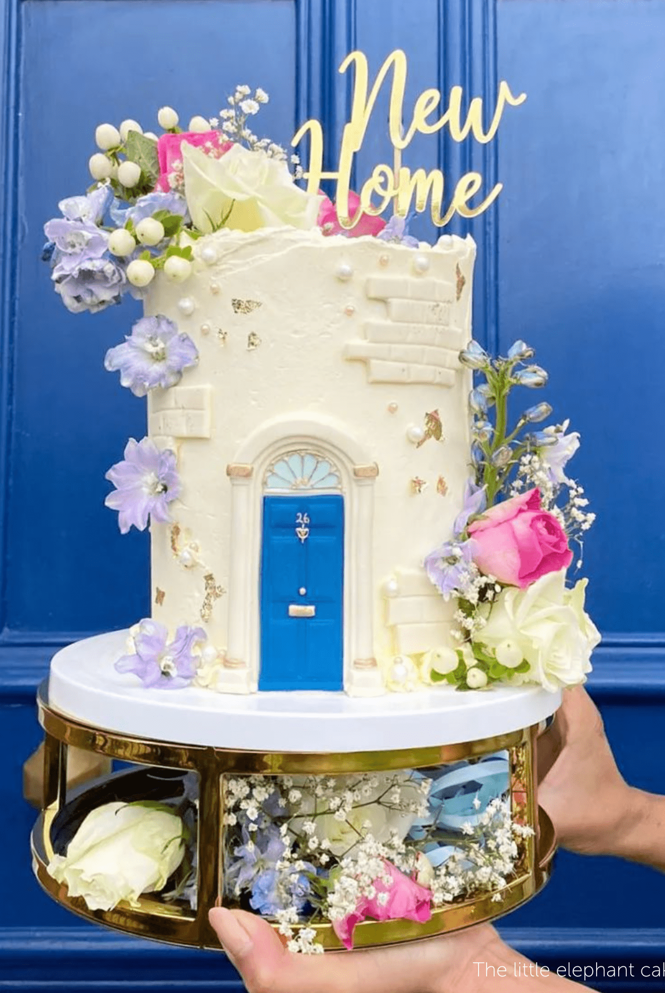 10" Round Metallic Cake Separator - Prop Options