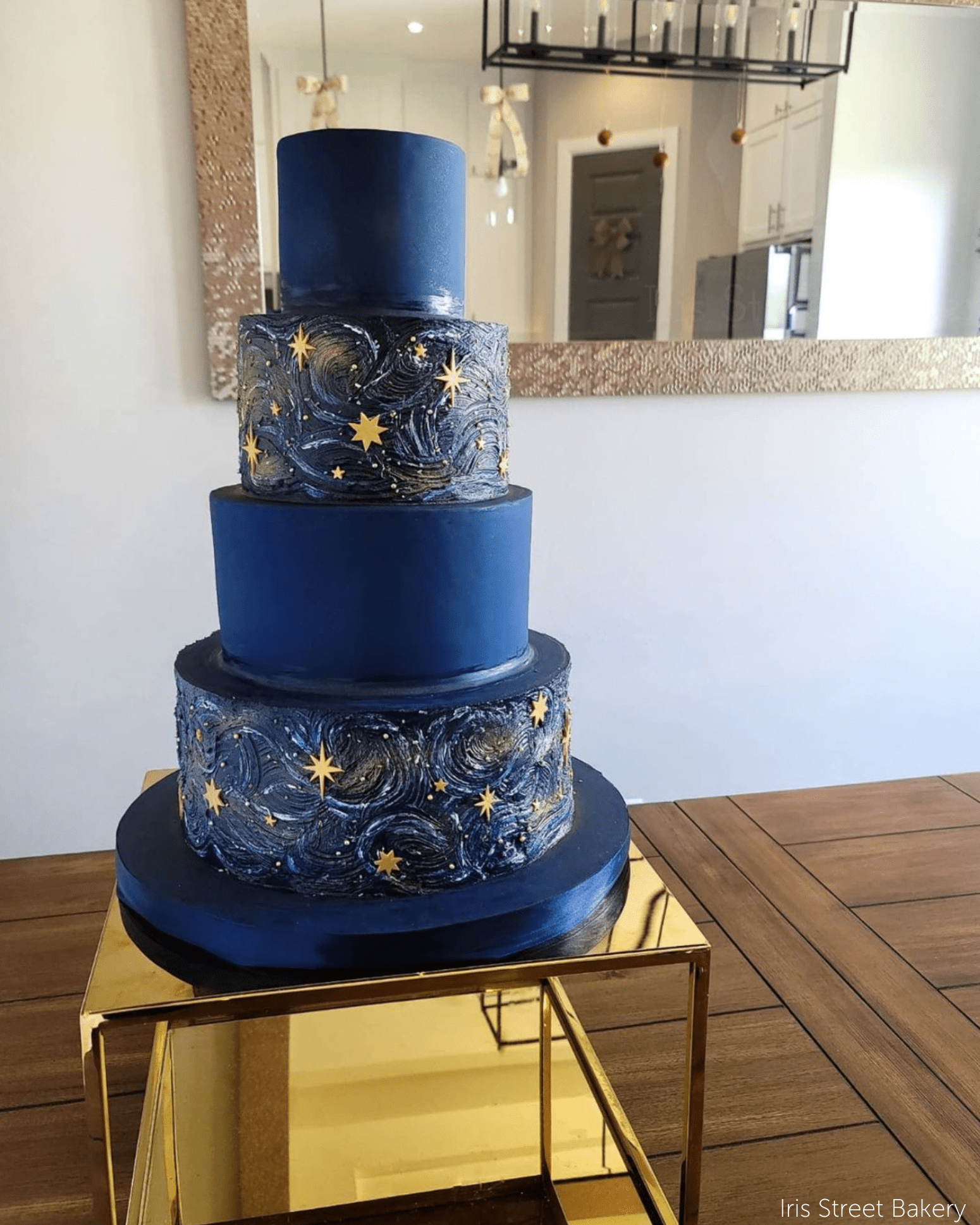 14" Square Metallic Plinth - Prop Options