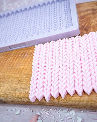 Chunky Knit Silicone Mould