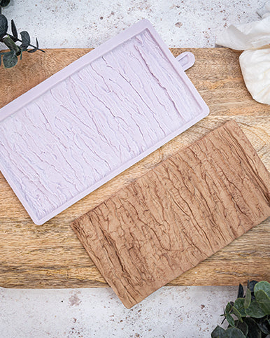 Rustic Woodland Bark Silicone Mould