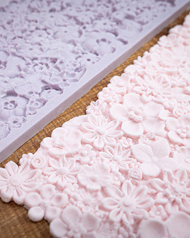 Sugar Flower Border Silicone Mould