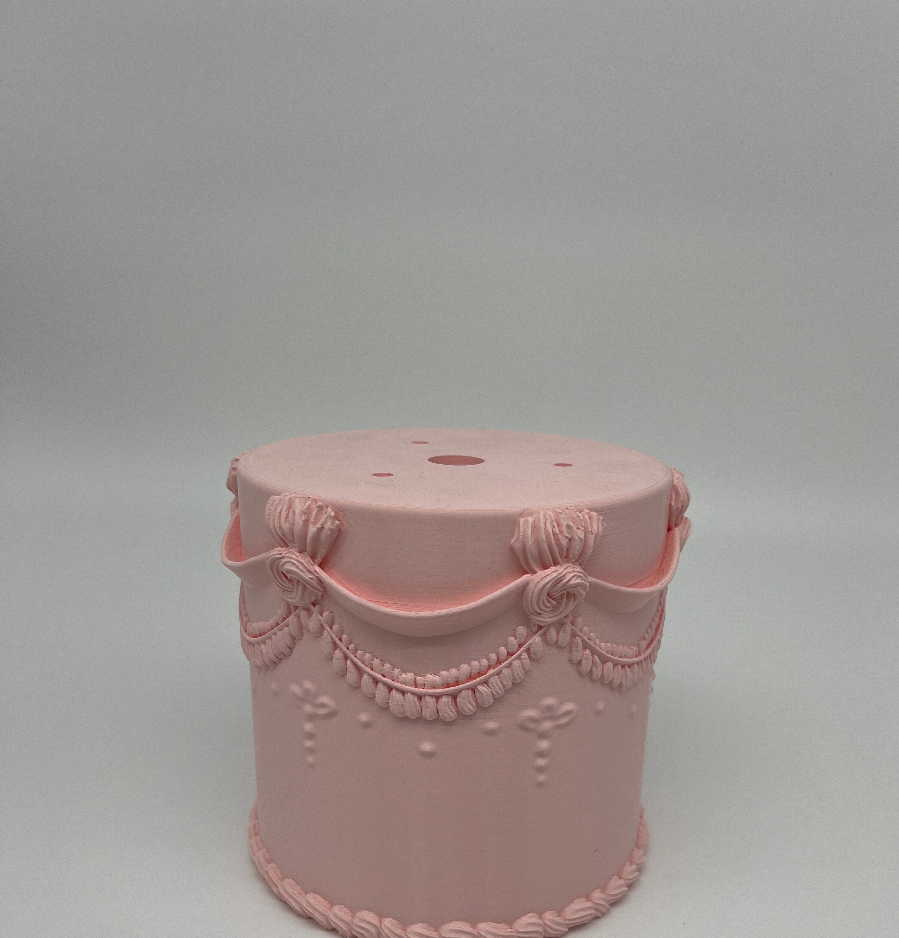 Outlet 6" x 6" Lambeth Tier Separator - Pink - Misprint - Prop Options
