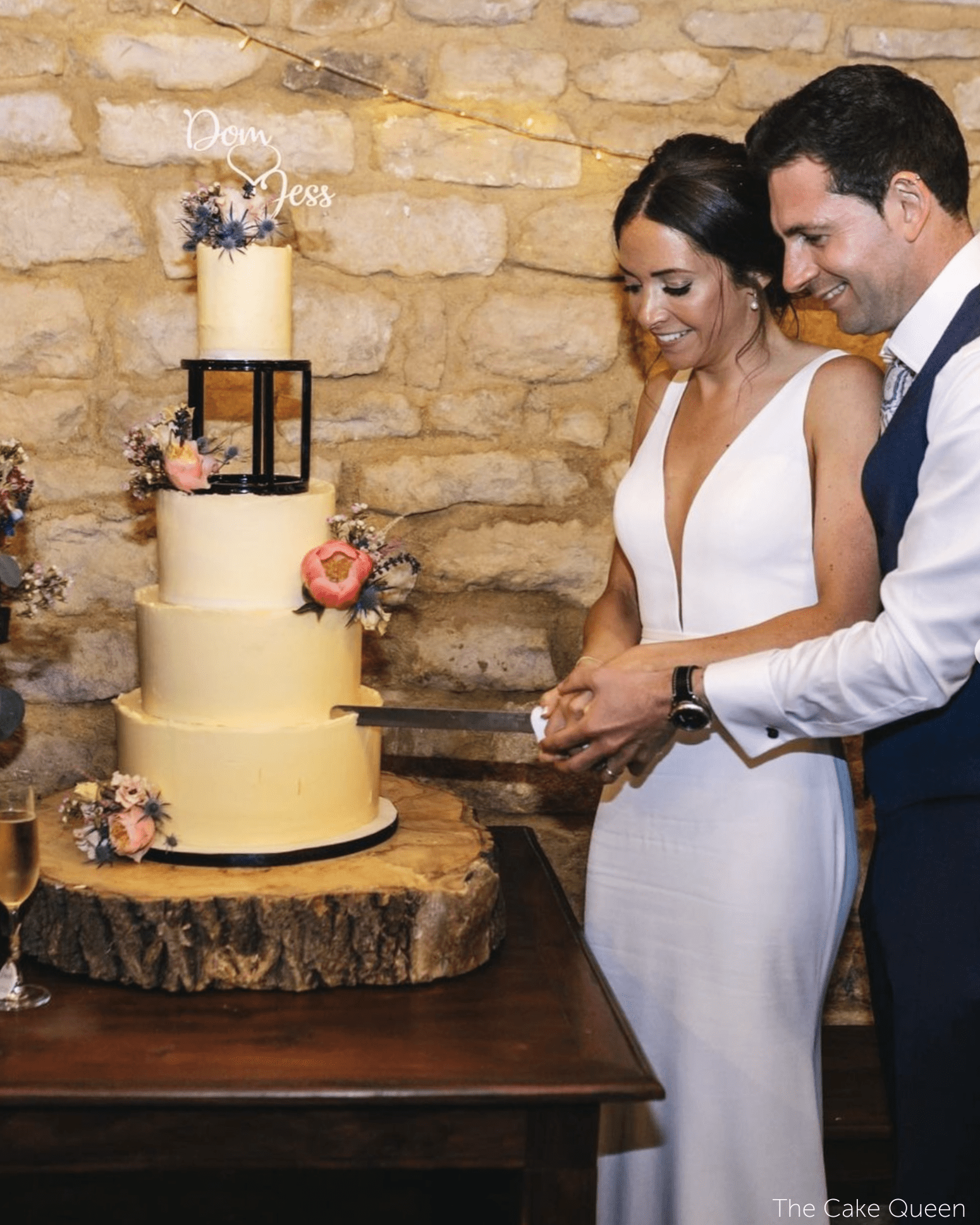 6" Round Metallic Cake Separator - Prop Options