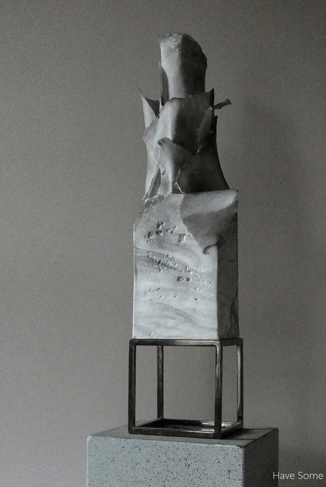 6" Square Metallic Cake Separator - Prop Options