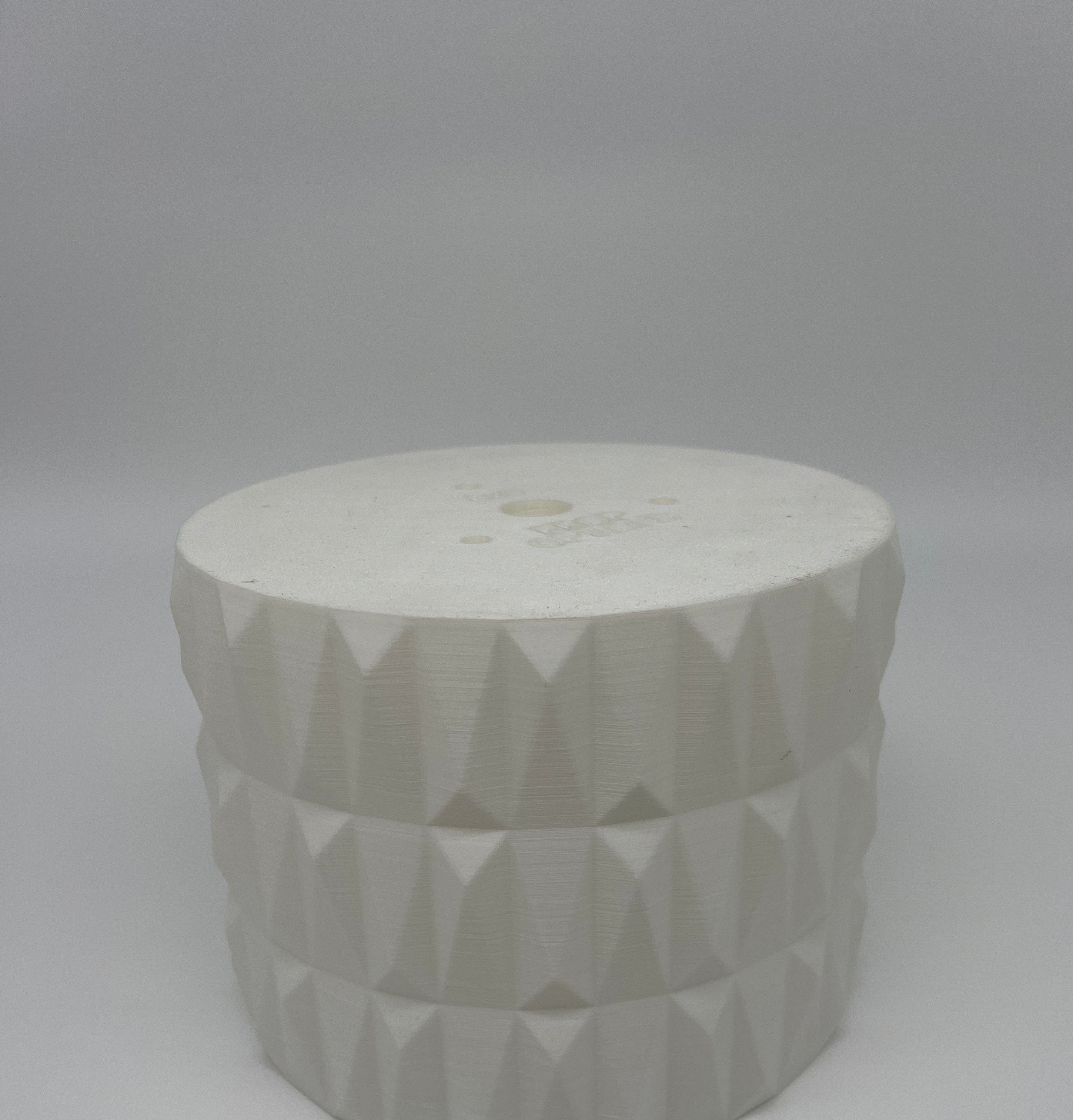 Outlet 8" x 6" Studded Separator - White - Misprint - Prop Options