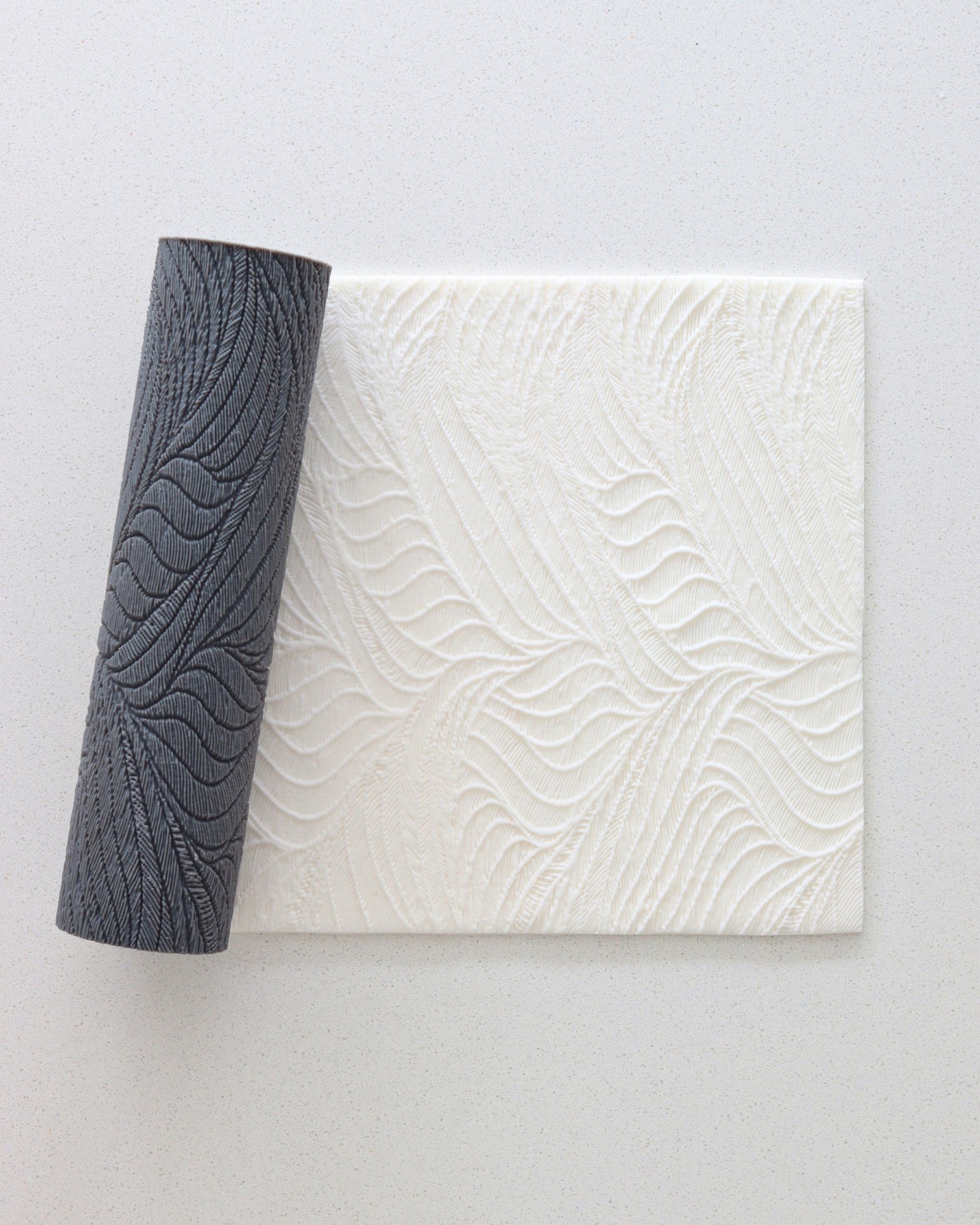 90 - Midnight Botanique - Prop Options × EKats Collection – Luxury Texture Rolling Pins