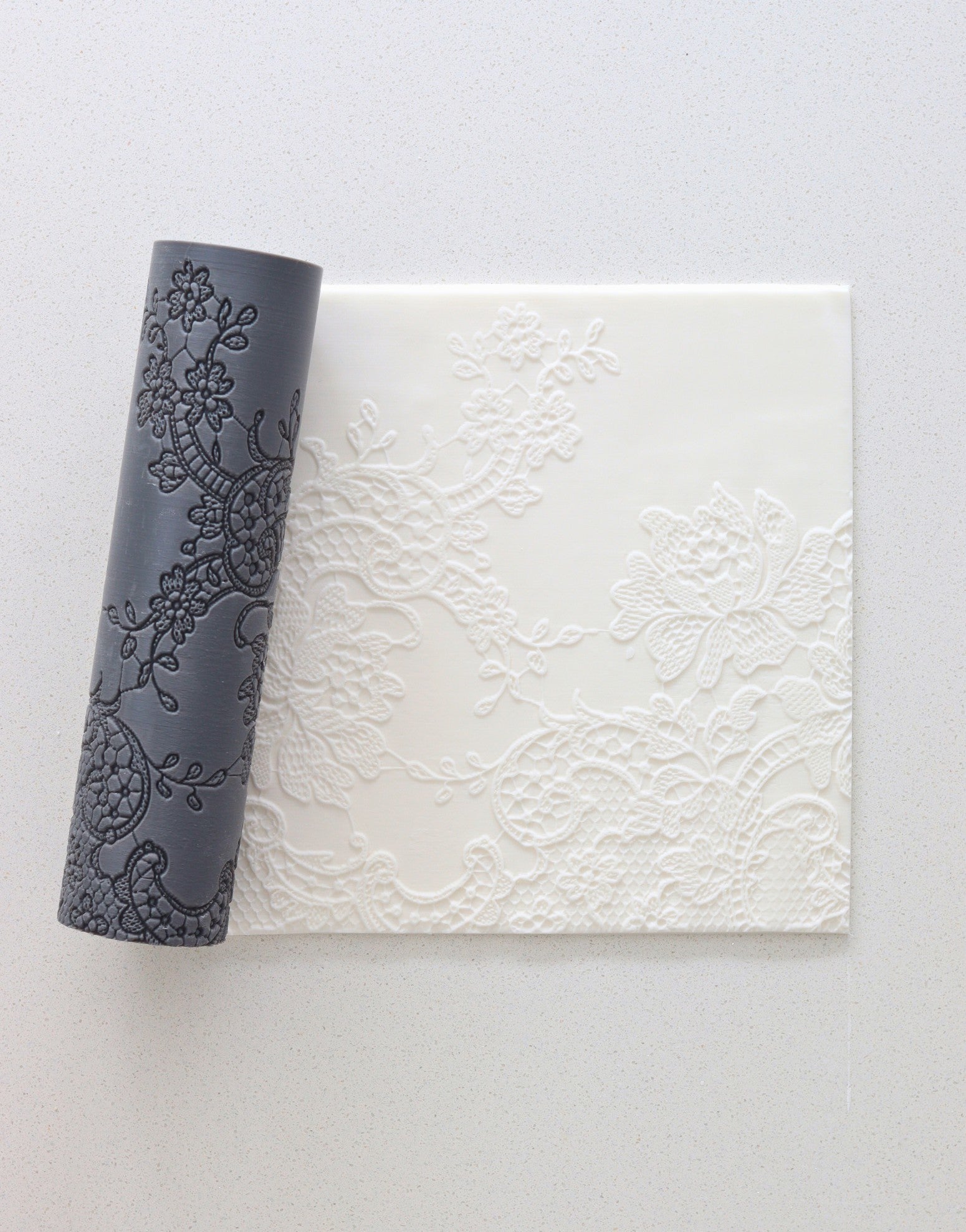 94 - Chantilly Whisper - Prop Options × EKats Collection – Luxury Texture Rolling Pins