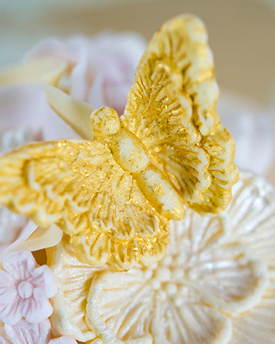 brush embroidery butterflies silicone mould