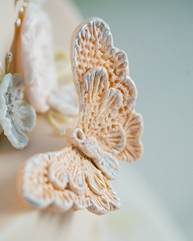 brush embroidery butterflies silicone mould