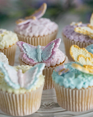brush embroidery butterflies silicone mould