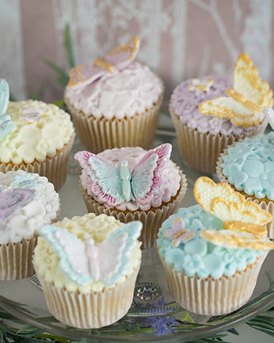 brush embroidery butterflies silicone mould