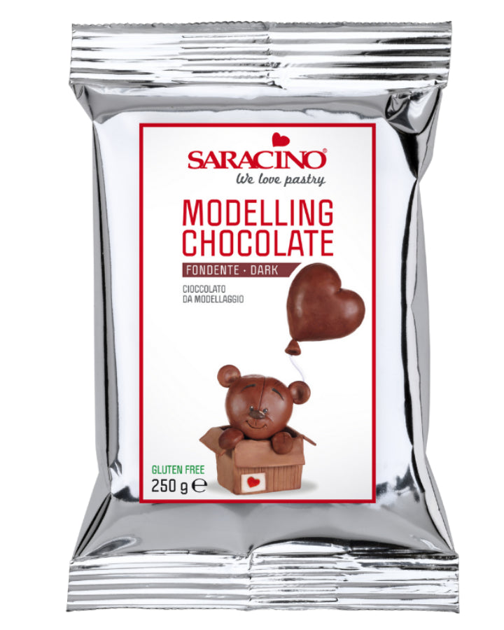 Dark Modelling Chocolate - 250g & 1kg Options for Cake Decorating