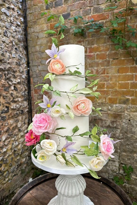 Cake Spiral™ - Acrylic Wrap for Tiered Cakes - Prop Options