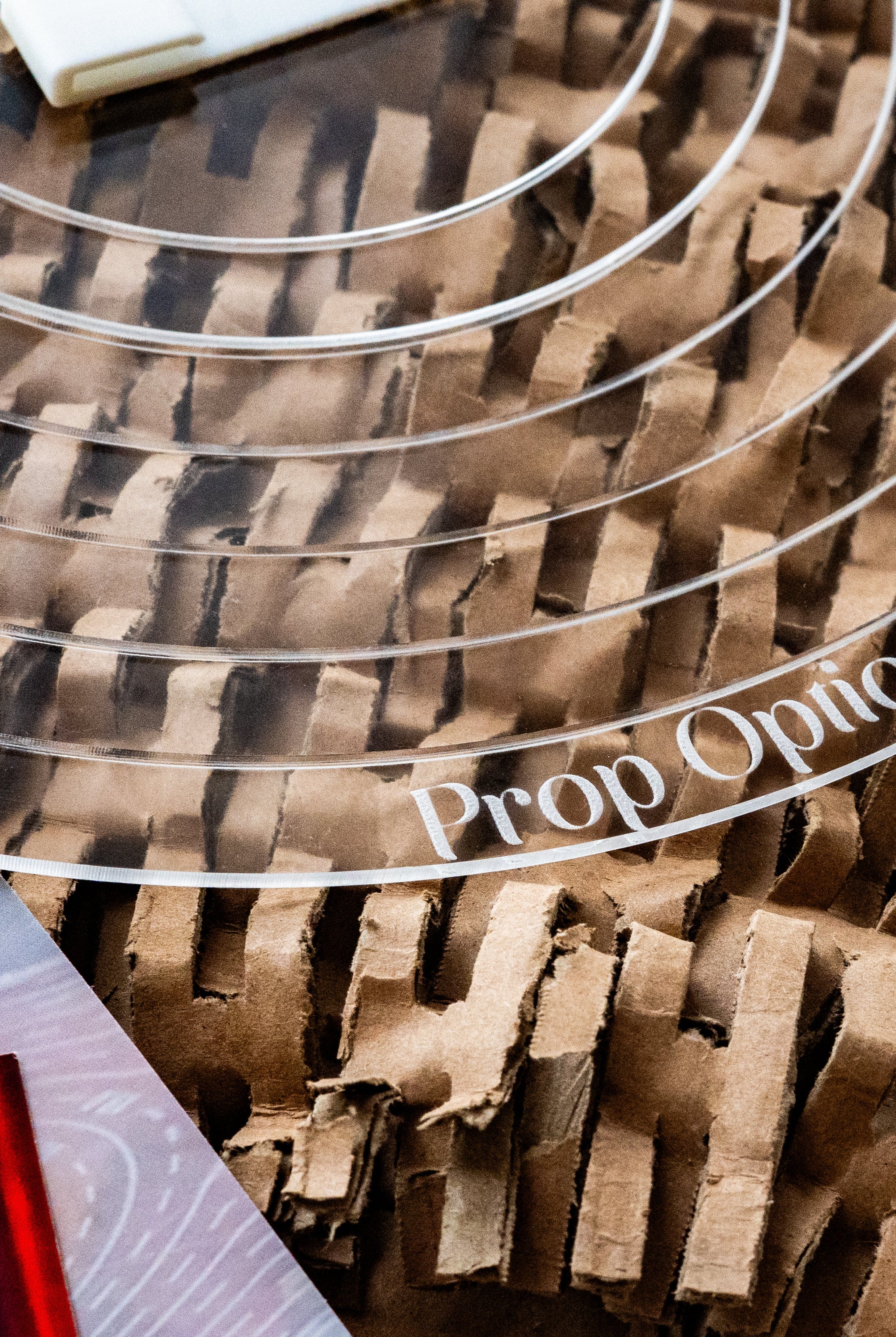 Cake Spiral™ - Acrylic Wrap for Tiered Cakes - Prop Options