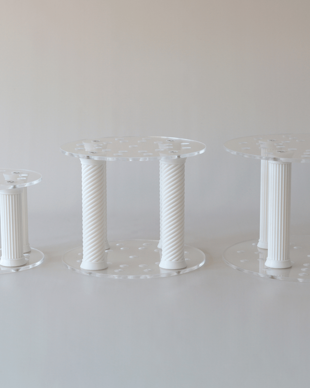 Carousel Column Cake Separator - Prop Options