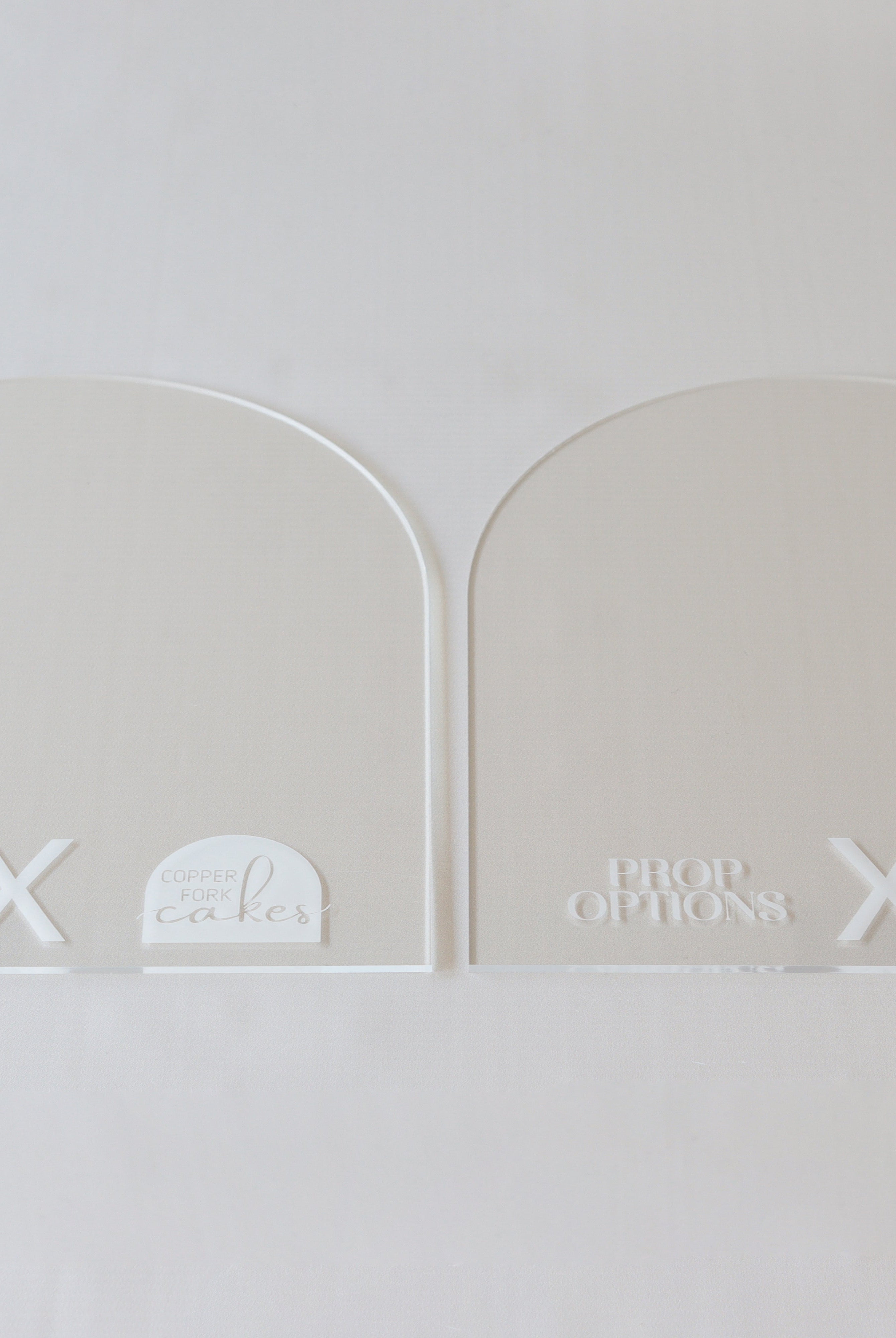 Original Standard Arch Cake Guides - Prop Options