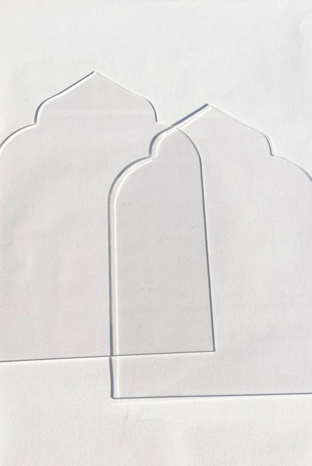 Original Trefoil Arch Cake Guides - Prop Options