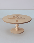 Premium Add - On: Bespoke Personalisation for Wooden Cake Stands - Prop Options