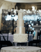 Round Acrylic Fillable Clear Tiers - Prop Options