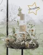 Round Acrylic Fillable Clear Tiers - Prop Options