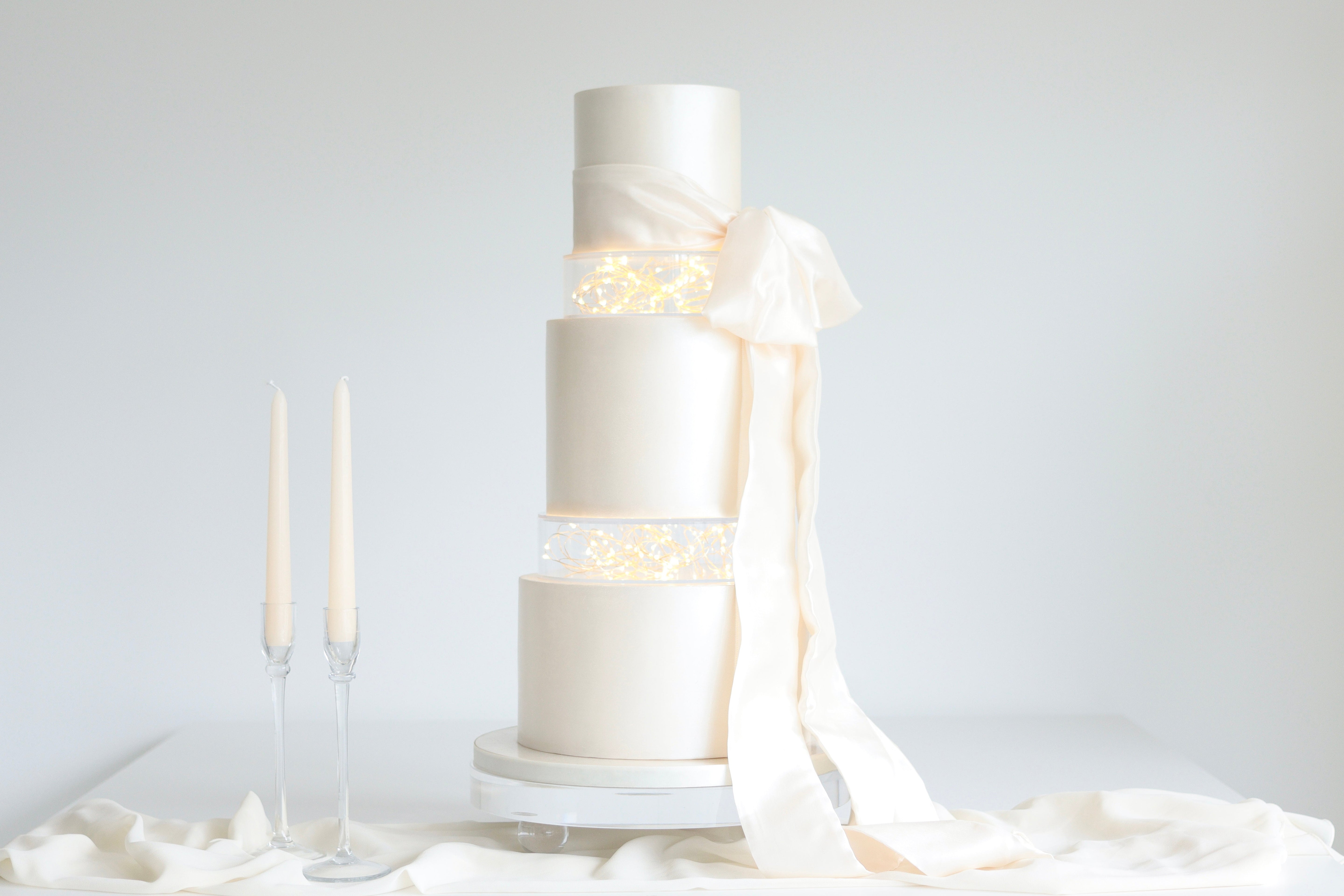 Round Acrylic Fillable Clear Tiers - Prop Options