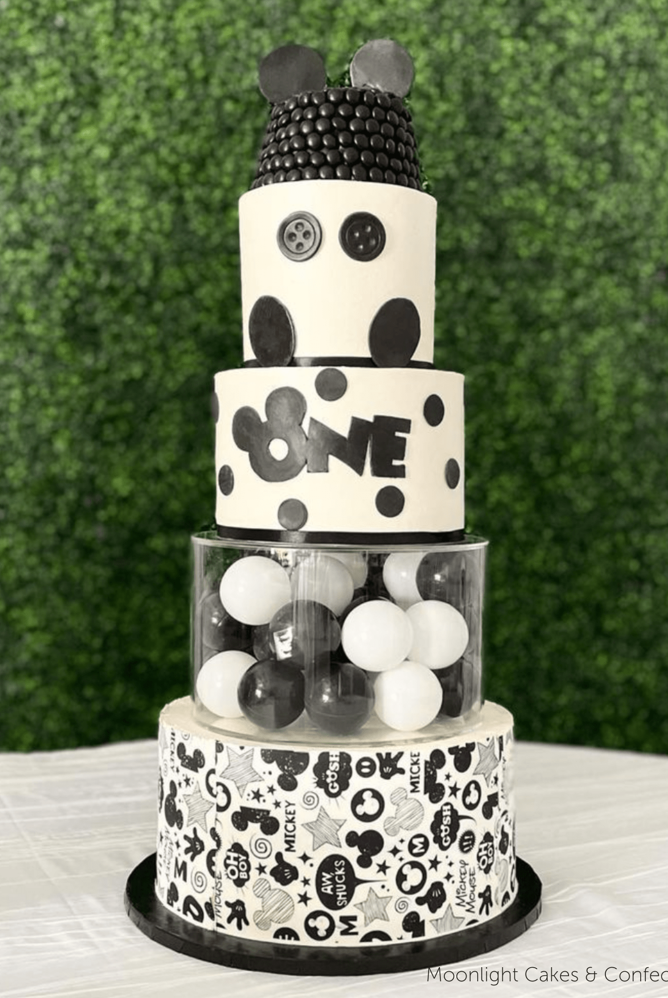 Round Acrylic Fillable Clear Tiers - Prop Options