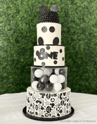 Round Acrylic Fillable Clear Tiers - Prop Options