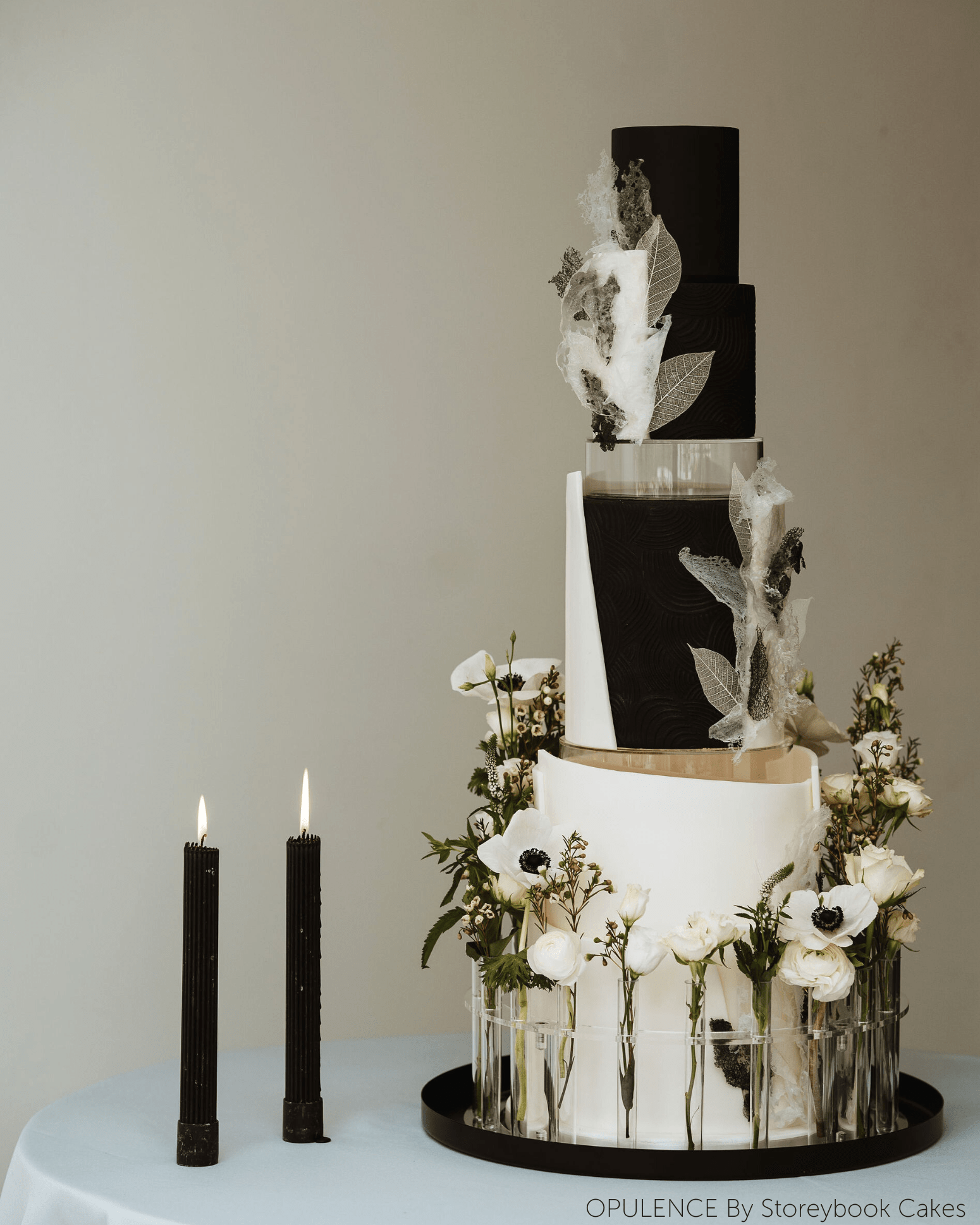 Round Acrylic Fillable Clear Tiers - Prop Options