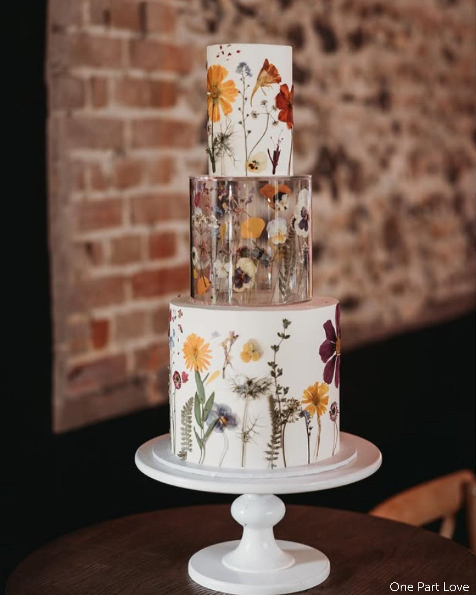 Round Acrylic Fillable Clear Tiers - Prop Options