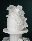 Round Reeded Cake Stand - Prop Options