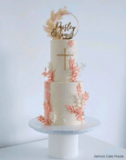 Round Reeded Cake Stand - Prop Options