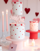 Round Reeded Cake Stand - Prop Options