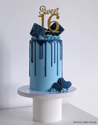 Round Reeded Cake Stand - Prop Options