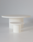 Round Reeded Cupcake Stand - Prop Options