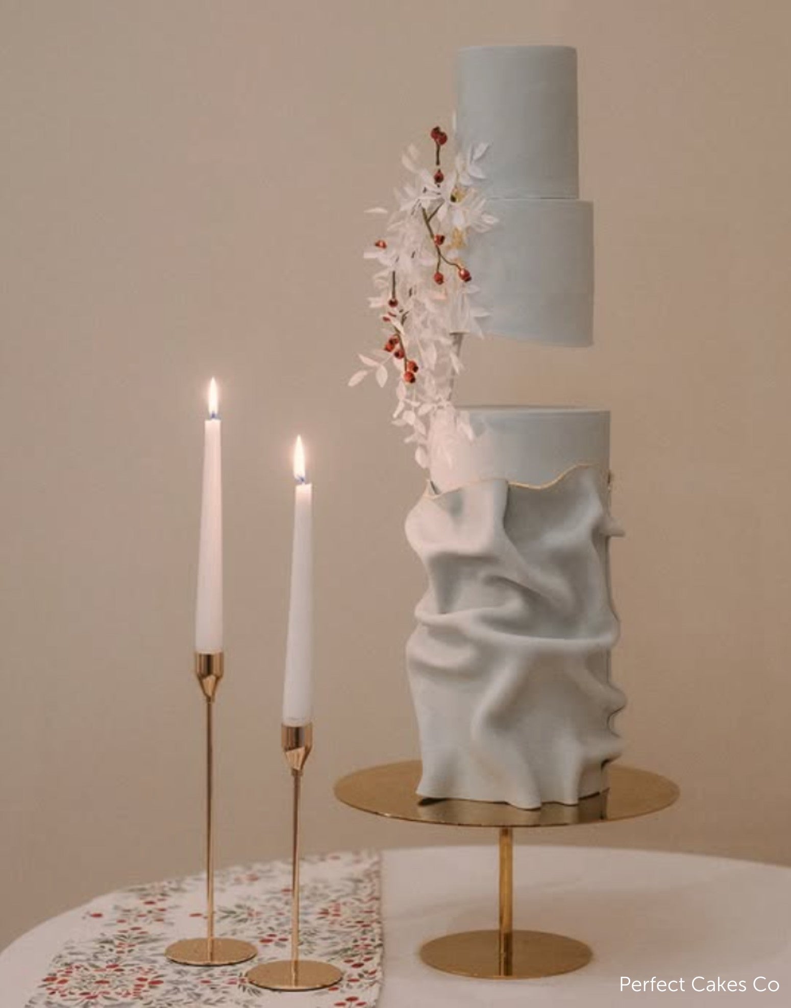 Special Edition 12" Gold Stiletto Cake Pedestal - Prop Options