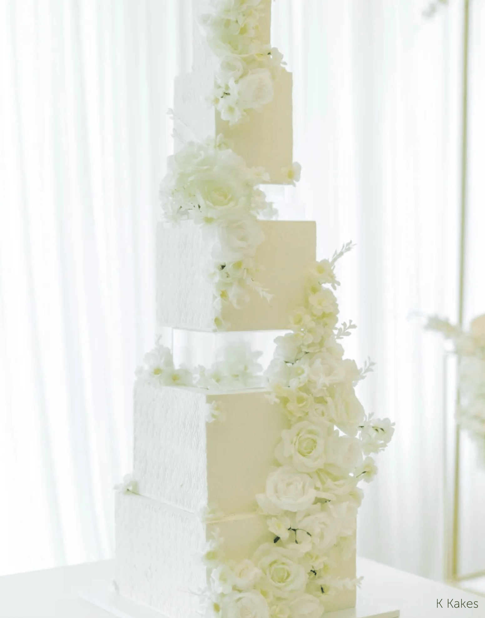 Square Acrylic Fillable Clear Tiers - Prop Options