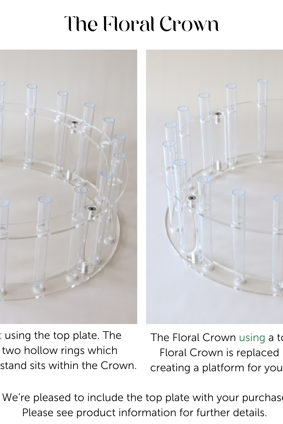 The Floral Crown - Prop Options