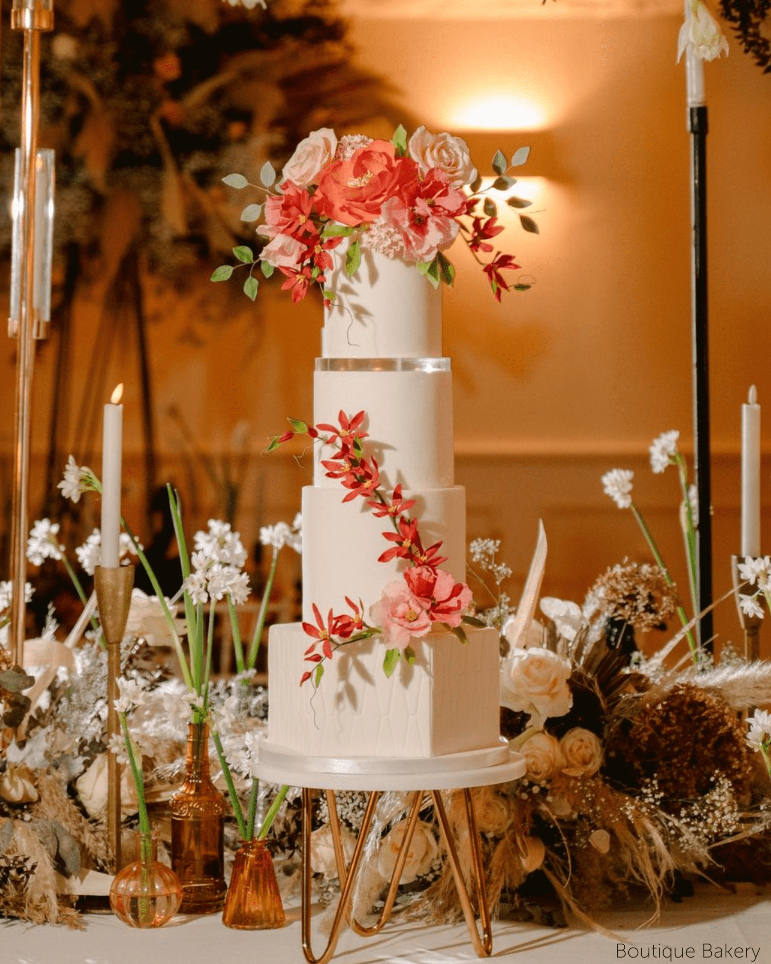 The Pinnacle Acrylic Hairpin Cake Stand - Prop Options