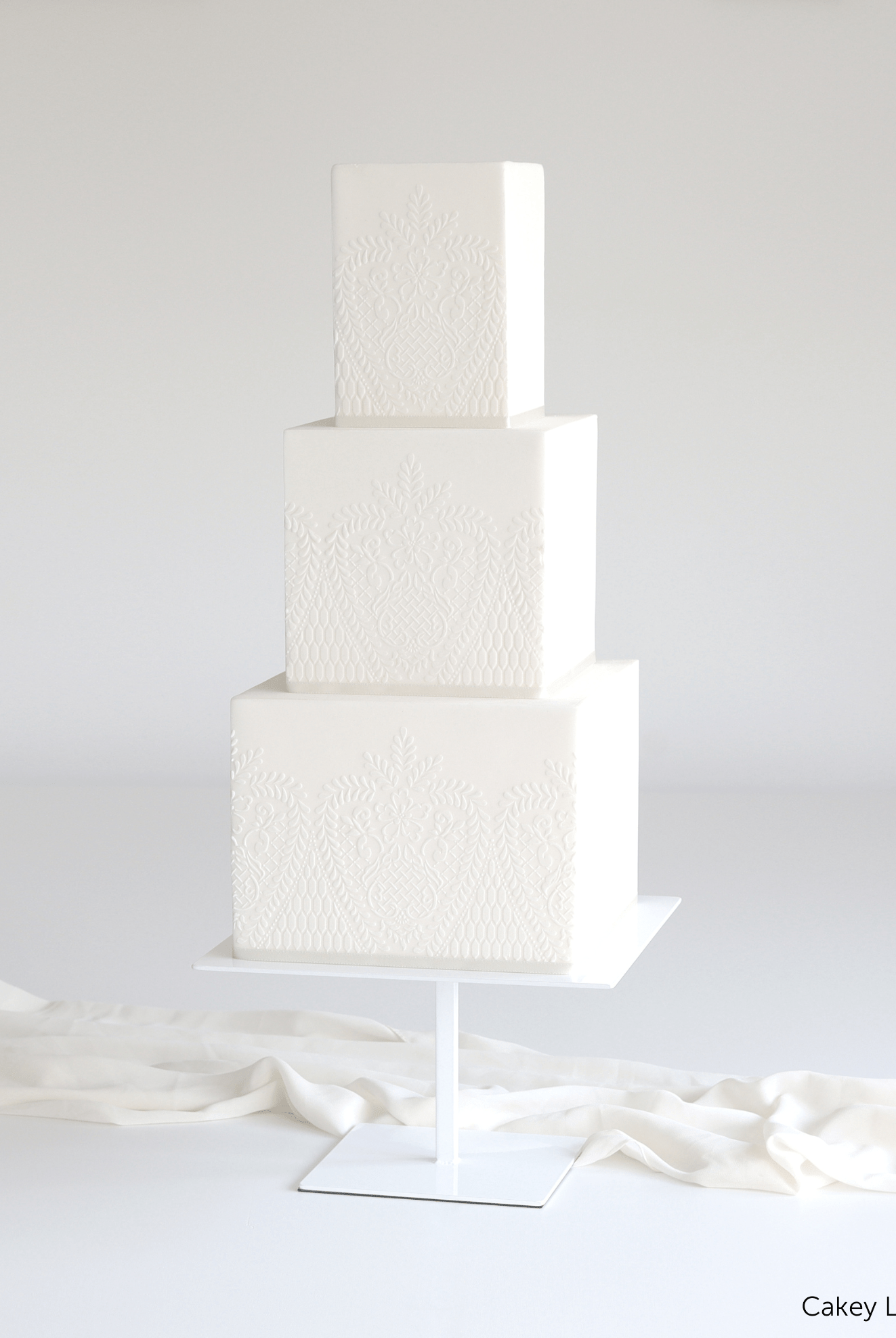 The Square Stiletto - Premium Pedestal Cake Stand - Prop Options