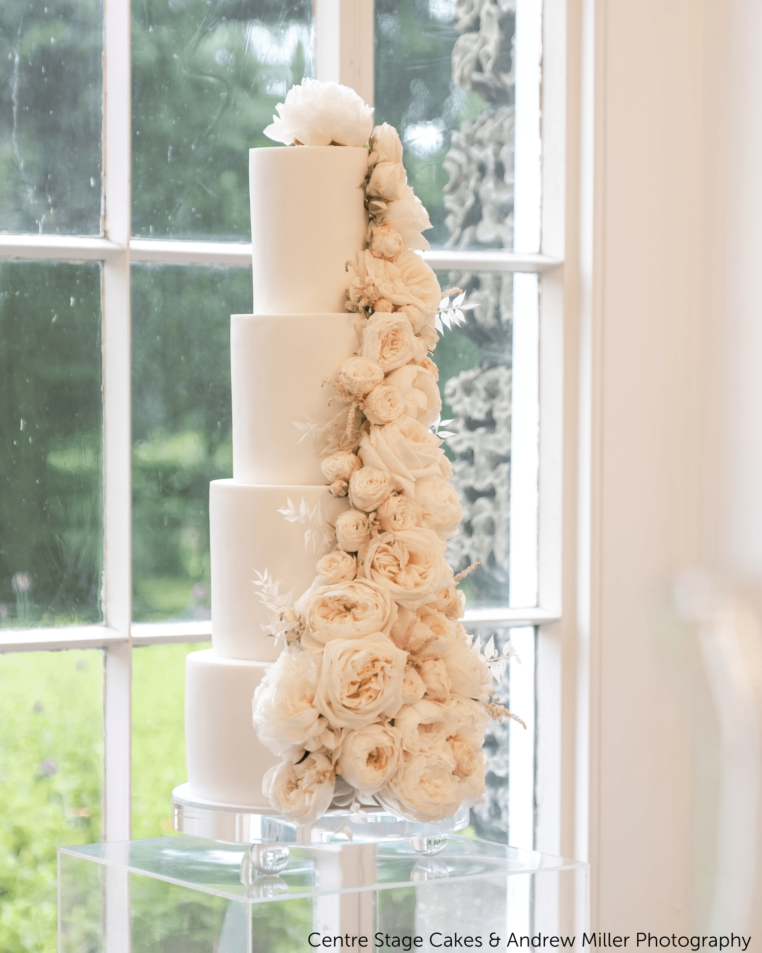 The Stage - Acrylic Footed Cake Stand - Prop Options