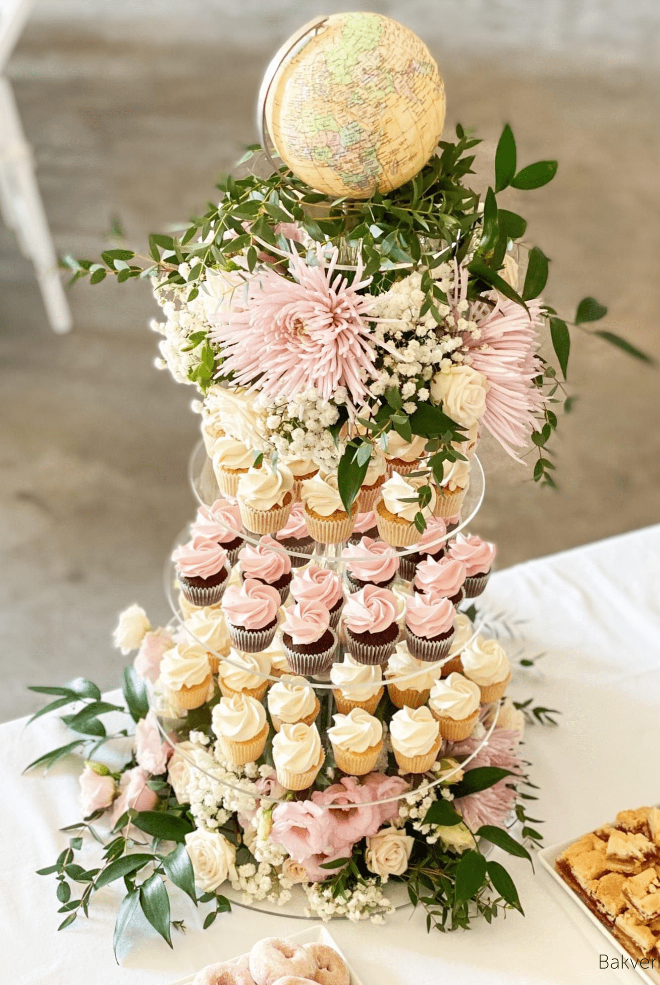 Ultra Adjustable 6 Tier Acrylic Cupcake Display Stand - Prop Options