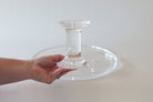 Ultra - polished Acrylic Pedestal Cake Stand - Prop Options