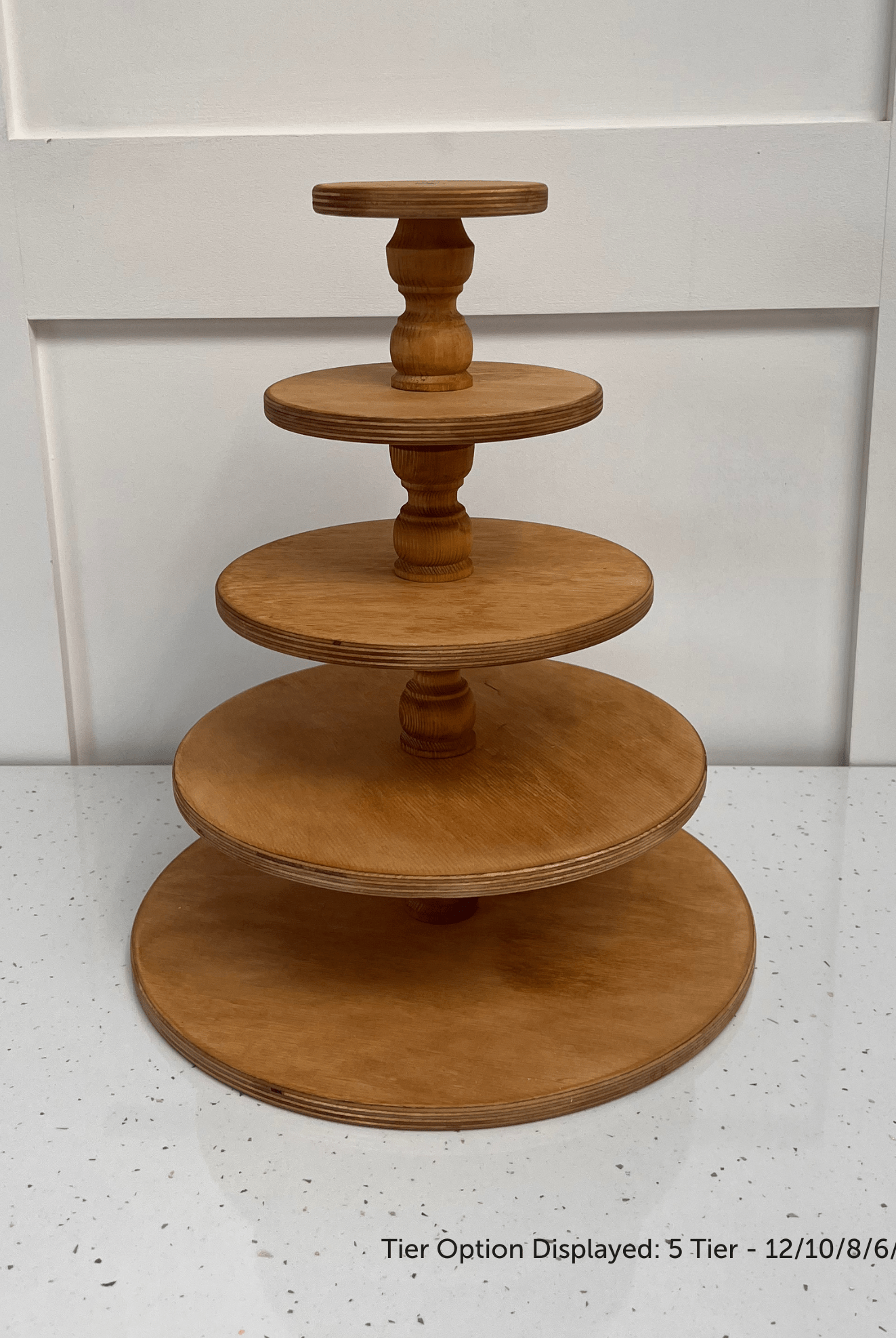 Adjustable Afternoon Tea Display Stand - Prop Options