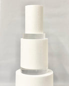 PropBundles - 30mm Round Ultra Polished Acrylic Cake Spacers - Prop Options