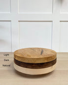 Raised Oak Display Board - Prop Options