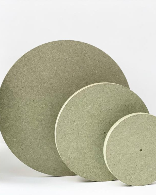 Reusable moisture resistant MDF cake boards - Prop Options