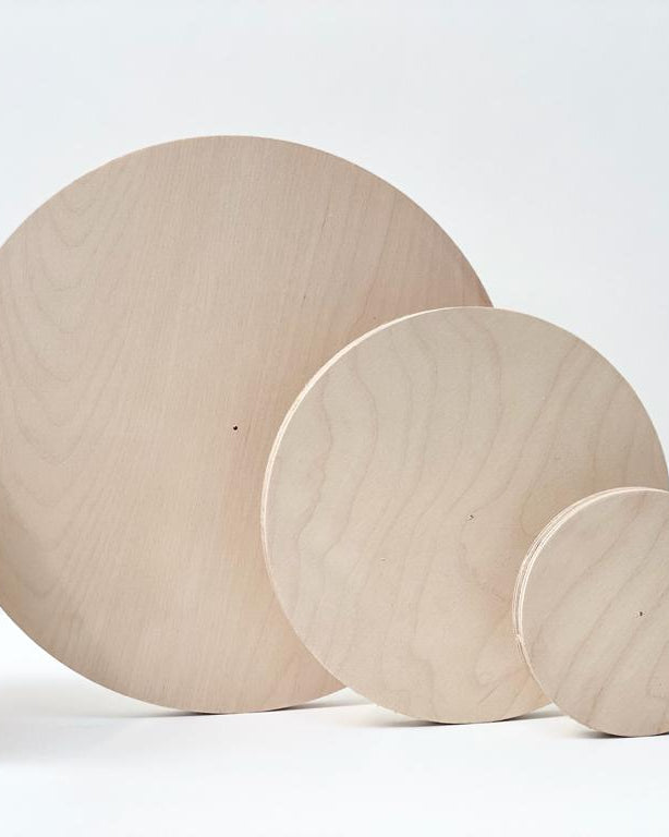 Scandinavian birch ply discs - Prop Options