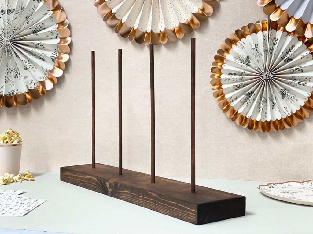 Wooden Donut Stands - Prop Options