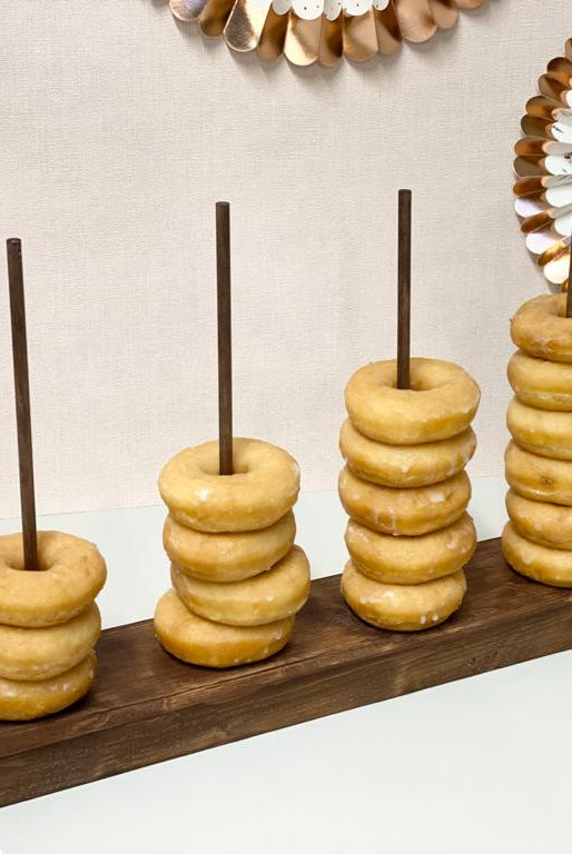 Wooden Donut Stands - Prop Options